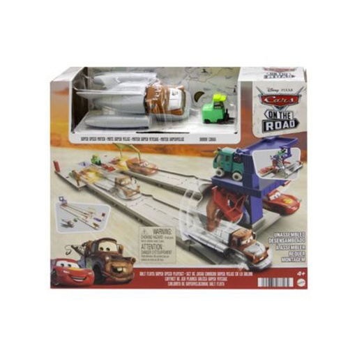 [AB4UUMT01] Disney Cars On the Road Salt Flats Super Speed Playset