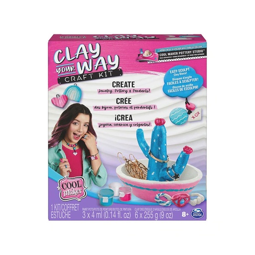 [AB4NTMJ01] Cool Maker Clay Craft Kit