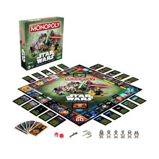 [AB4JUFI01] Monopoly Return of the Jedi 40th Anniversary Edition