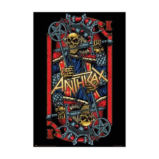 [IM3AYBH01] Anthrax Evil Kings Poster
