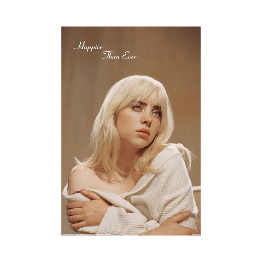 [IM3OIKN01] Billie Eilish Happier than Ever Poster (61x91.5cm)
