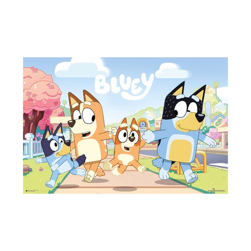 [IM3PYNI01] Bluey Street Poster (61x91.5cm)