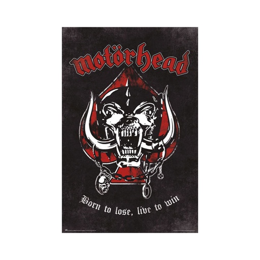 [IM3ELEZ01] Motorhead Born to Lose Poster (61x91.5cm)
