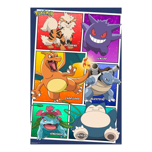 [IM3YNCT01] Pokemon Characters Grid 2 Poster (61x91.5cm)