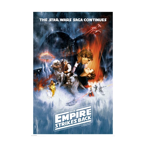 [IM3YOMZ01] Star Wars The Empire Strikes Back Poster (61x91.5cm)