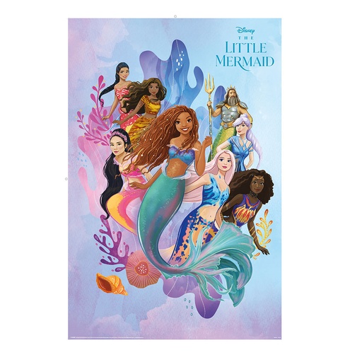 [IM3FJKH01] The Little Mermaid Mermaids Poster (61x91.5cm)