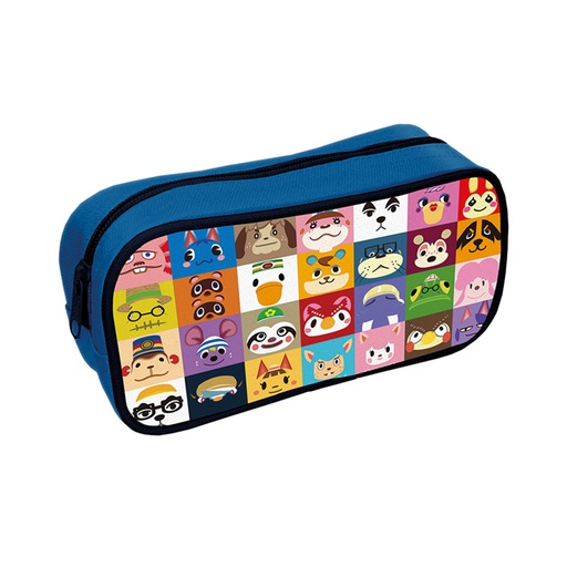 [IM3AQXI01] Animal Crossing Villager Squares Pencil Case