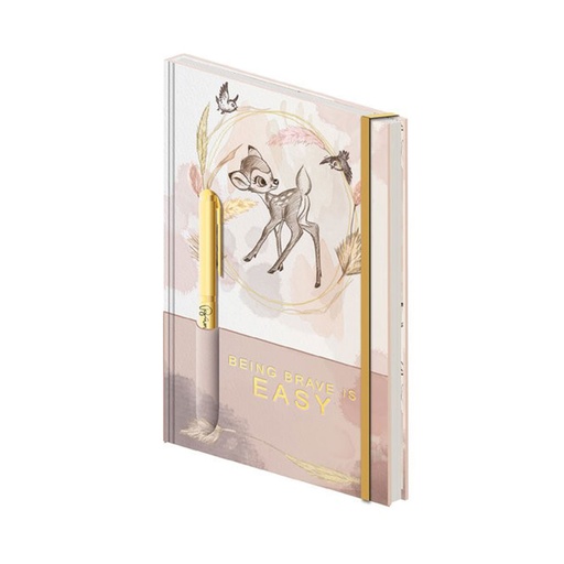 [IM3MKYZ01] Bambi Brave Premium A5 Notebook with Pen