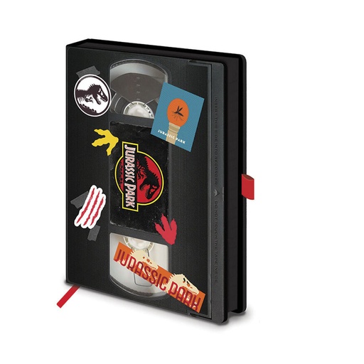 [IM3QIHR01] Jurassic Park VHS Cased A5 Notebook