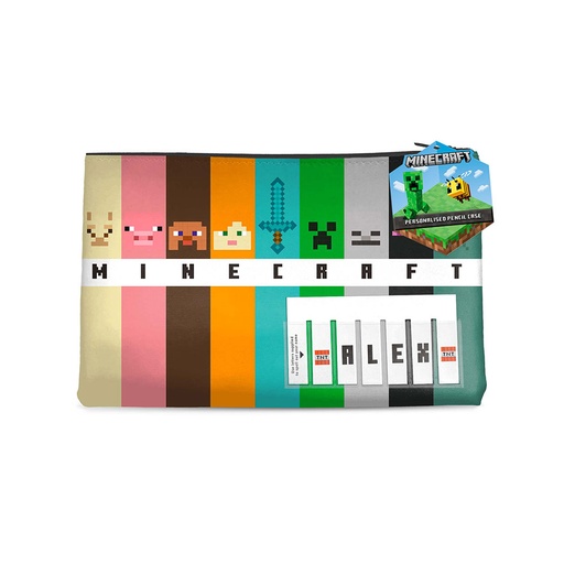 [IM3AIOX01] Minecraft Alex Named Pencil Case