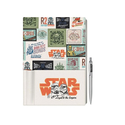 [IM3JKVK01] Star Wars Classic Retro Premium Notebook with Pen