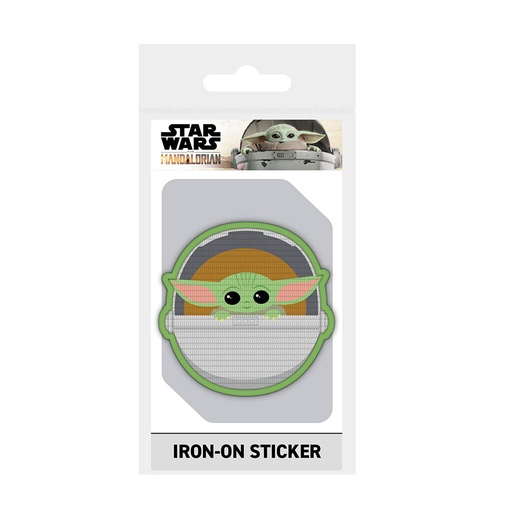 [IM3MERT01] The Mandalorian The Child Iron-On Patch