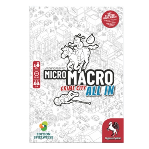 [LP4WLVV01] MicroMacro Crime City All In Board Game