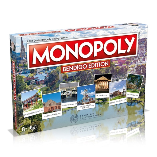 [LP4BHYI01] Monopoly Bendigo Board Game