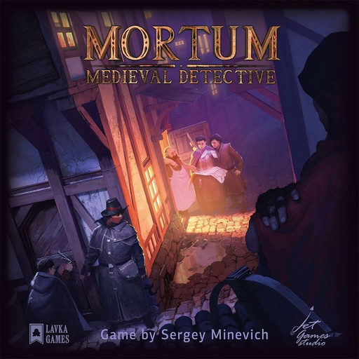 [LP4LZDR01] Mortum Medieval Detective RPG Board Game