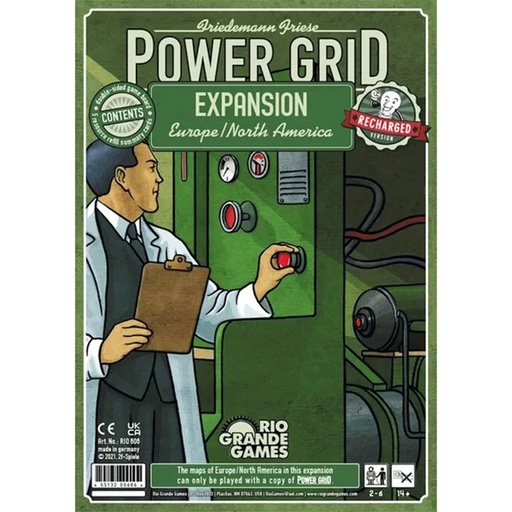 [LP4CQOP01] Power Grid Europe/North America RPG Expansion