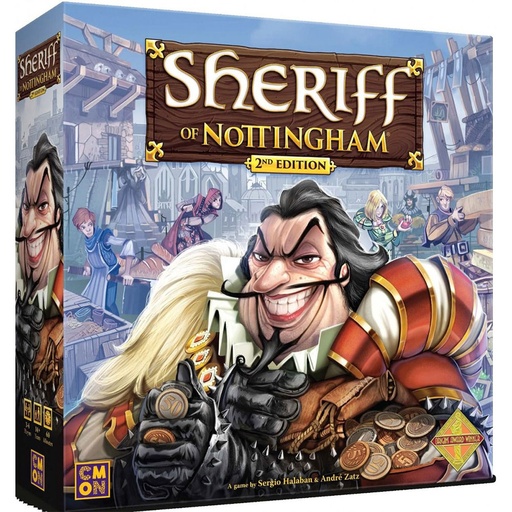 [LP4TFFI01] Sheriff of Nottingham Board Game 2nd Edition