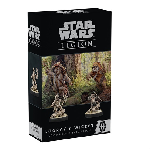 [LP4UOCK01] Star Wars Legion Logray & Wicket Commander Expansion