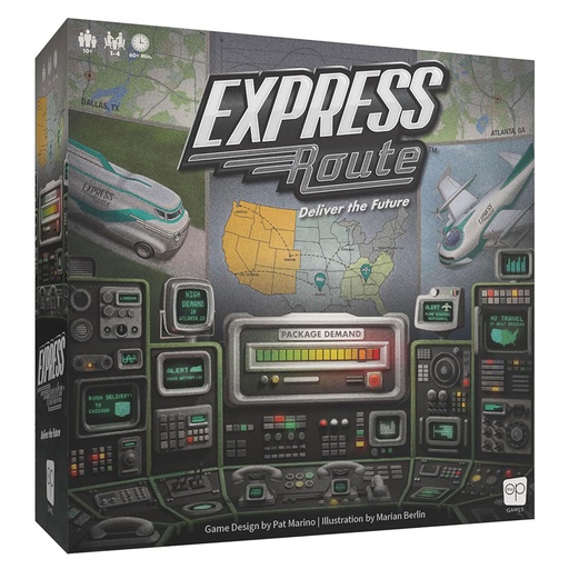 [AI2QCSG01] Express Route Board Game
