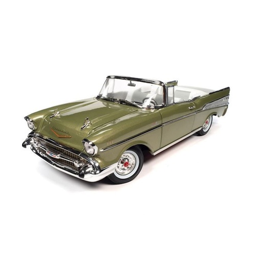 [DD2BSVN01] 1957 Chevy Belair Convertible 1/18 Scale Model (Green)