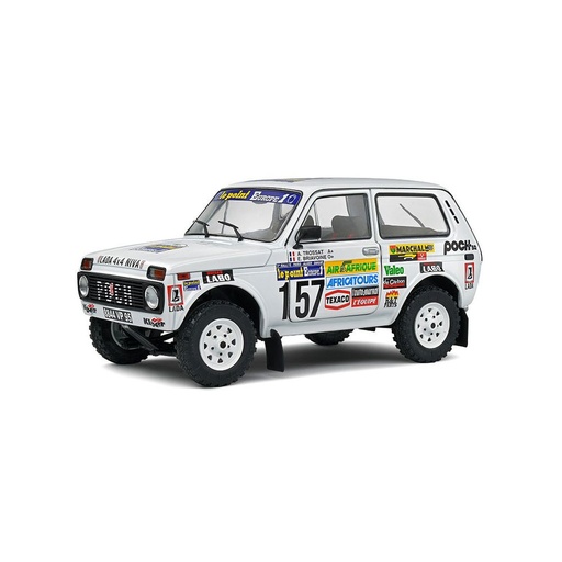 [DD2YIOC01] Lada Niva Paris Dakar 1983 1/18 Scale Model (White)