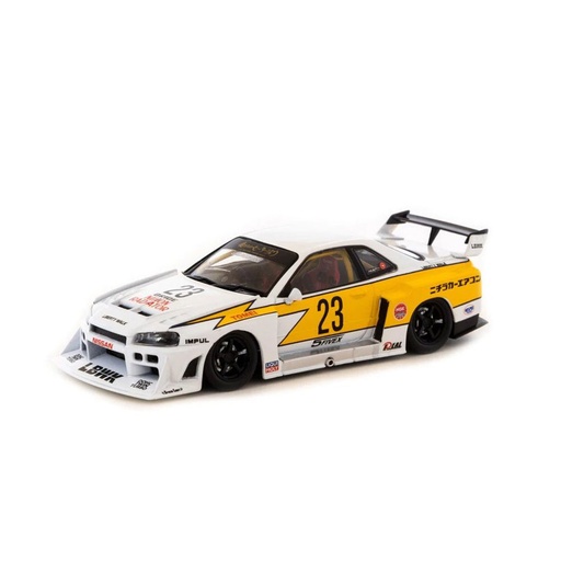 [DD2FLGW01] LB-ER34 Super Silhouette Skyline 1/43 Scale Model (White)