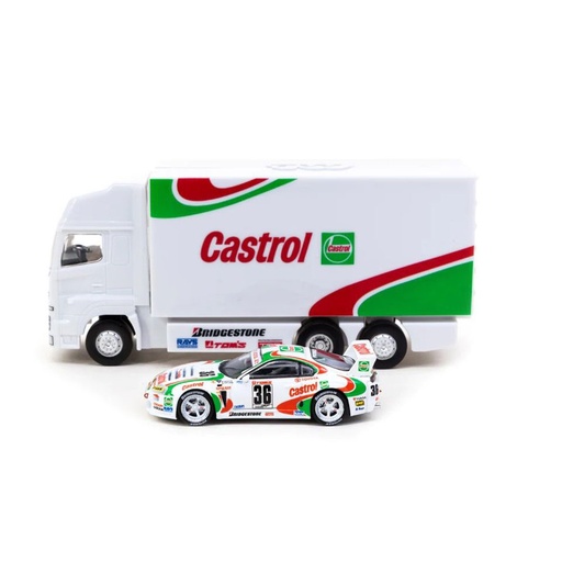[DD2PNPC01] Toyota Supra GT JGTC 1995 w/ Truck 1/64 Scale Model