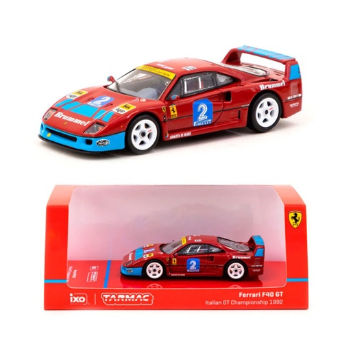 [DD2WIUE01] Ferrari F40 GT Italian GT Championship 1992 1/64 Scale Model