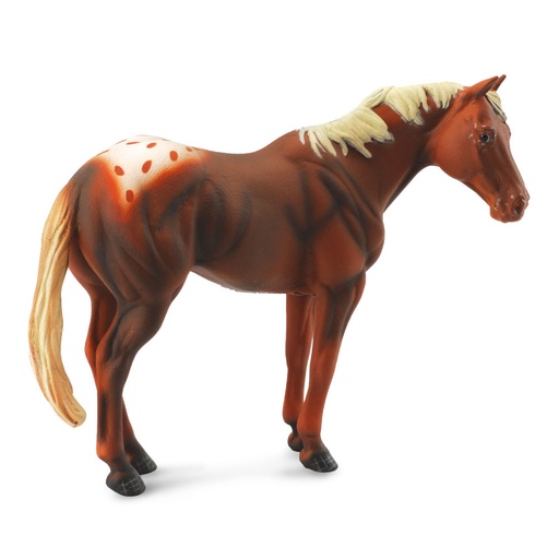 [RP2SHCS01] CollectA Chestnut Appaloosa Stallion Figurine XL