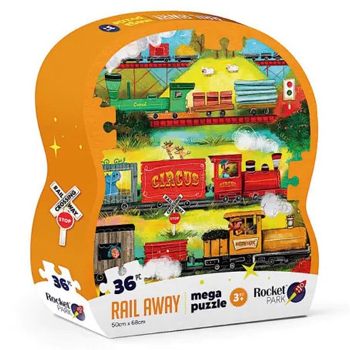 [RP2OLPC01] Rocket Park Rail Away Mega Puzzle 36pcs