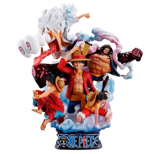 [HC2GWIJ01] Megahouse Petitrama One Piece Luffy DX Logbox Figure