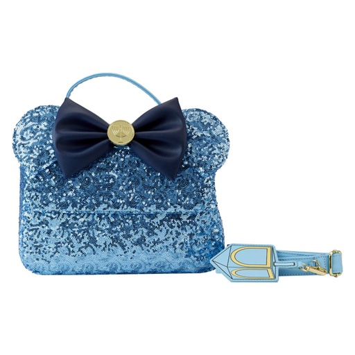 [IC16EEZS01] Disney Minnie Mouse Hanukkah Sequin Crossbody