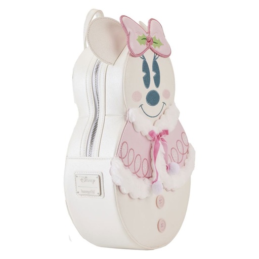 [IC16PAID01] Disney Minnie Mouse Pastel Snowman Mini Backpack