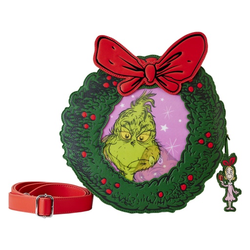 [IC16GJKN01] Dr. Seuss' How the Grinch Stole Christmas! Wreath Crossbody