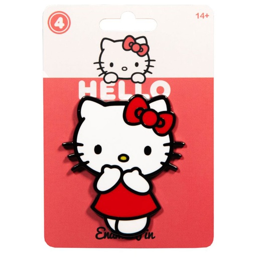 [IC16QJJI01] Hello Kitty #4 Shocked Enamel Pin