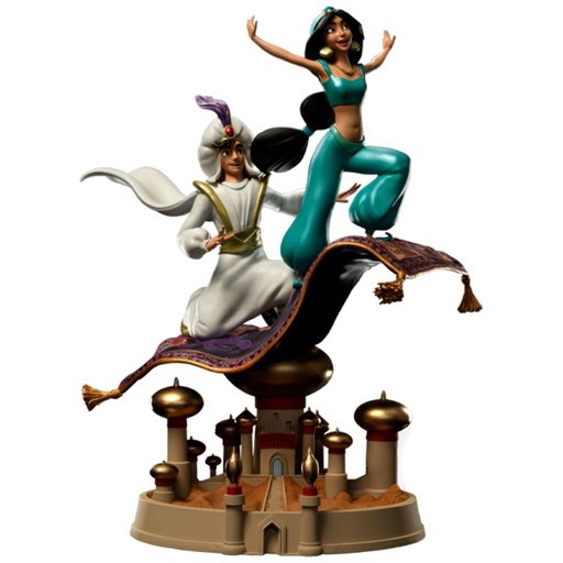[IC16WIUE01] Disney Aladdin & Jasmine 1:10 Statue