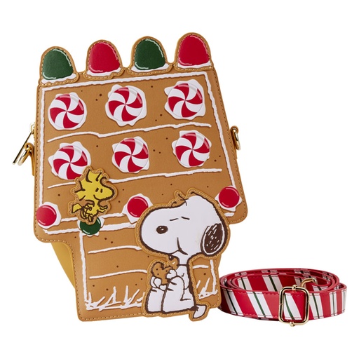 [IC16NMPU01] Peanuts Snoopy Gingerbread House Scented Crossbody
