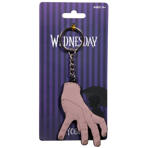 [IC16JQLO01] Wednesday PVC Thing Keychain