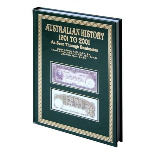 [RG1YMIU01] Australian History 1901-2001 as Seen Through Banknotes Book