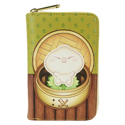 [IC17OZSQ01] Bao Bamboo Steamer Zip Around Wallet
