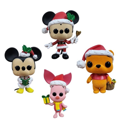 [IC17FIYU01] Disney Mickey & Friends UK Exclusive Holiday Pop! 4-Pack