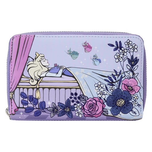 [IC17QEVS01] Sleeping Beauty 65th Anniversary Zip Around Wallet