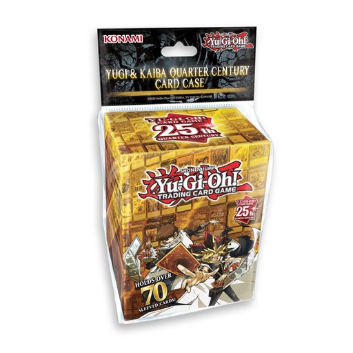 [IC17XXFO01] Yu-Gi-Oh! Yugi & Kaiba Quarter Century Card Case