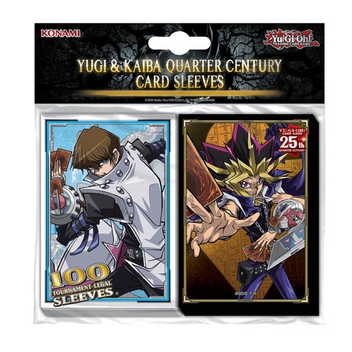 [IC17TRYR01] Yu-Gi-Oh! Yugi & Kaiba Quarter Century Card Sleeves