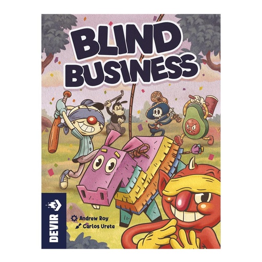 [VR9FJXM01] Blind Business Board Game