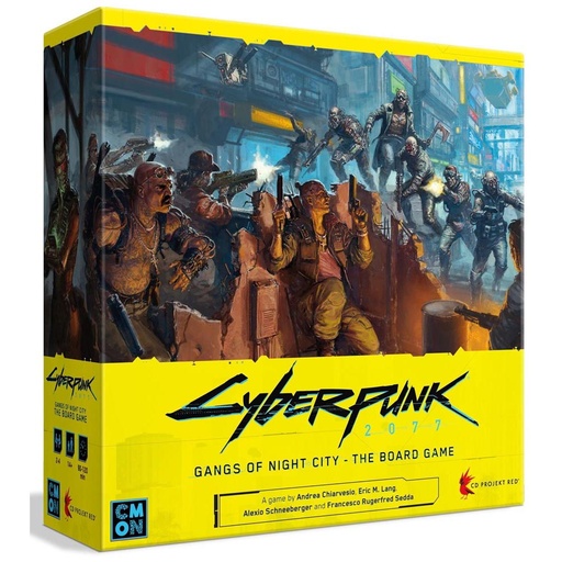 [VR9QRQN01] Cyberpunk 2077 Gangs of Night City Board Game