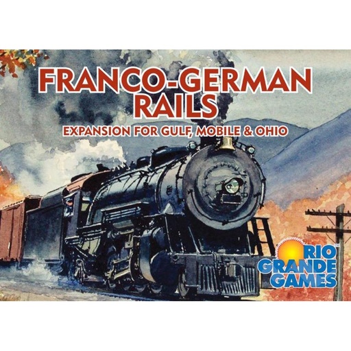 [VR9JBWS01] Gulf, Mobile & Ohio Franco-German Rails Expansion Game