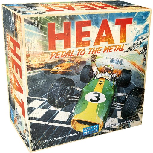[VR9TJZY01] Heat Pedal to the Metal Board Game