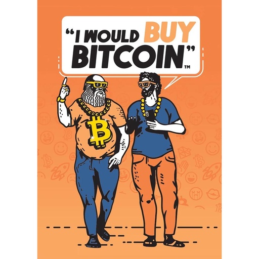 [VR9QXJO01] I Would Buy Bitcoin Party Game