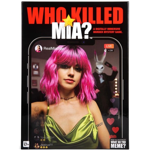 [VR9RHOK01] Who Killed Mia Party Game
